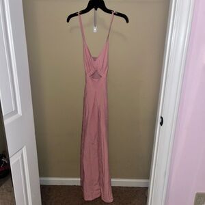 Chic Blush Maxi Dress